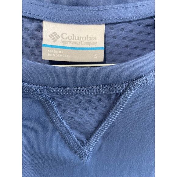 Columbia Omni-Wick Men's‎ Size Small Long-Sleeve Pullover Shirt Blue NWT - Picture 5 of 7
